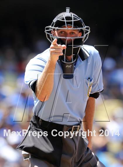 Thumbnail 1 in Bishop Amat vs. Palm Desert (CIF-SS D3 Final) photogallery.
