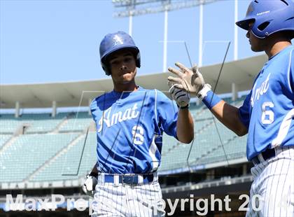 Thumbnail 2 in Bishop Amat vs. Palm Desert (CIF-SS D3 Final) photogallery.