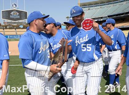 Thumbnail 2 in Bishop Amat vs. Palm Desert (CIF-SS D3 Final) photogallery.