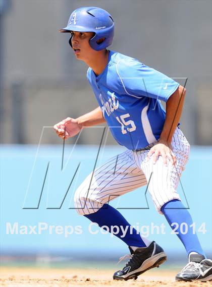 Thumbnail 2 in Bishop Amat vs. Palm Desert (CIF-SS D3 Final) photogallery.