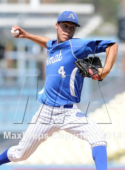 Thumbnail 2 in Bishop Amat vs. Palm Desert (CIF-SS D3 Final) photogallery.