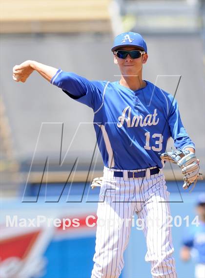 Thumbnail 2 in Bishop Amat vs. Palm Desert (CIF-SS D3 Final) photogallery.