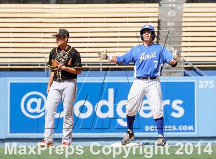 Thumbnail 2 in Bishop Amat vs. Palm Desert (CIF-SS D3 Final) photogallery.