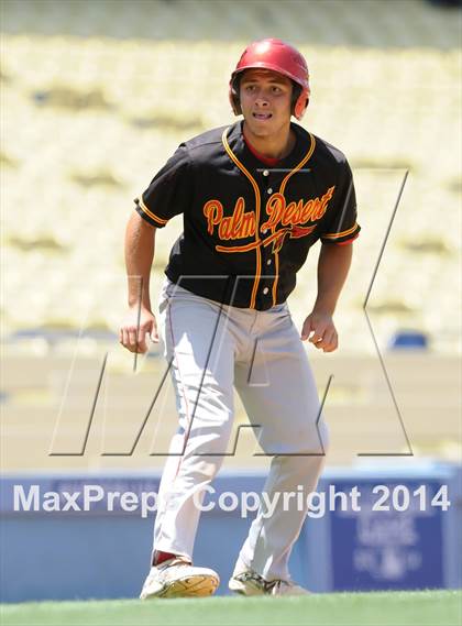 Thumbnail 2 in Bishop Amat vs. Palm Desert (CIF-SS D3 Final) photogallery.