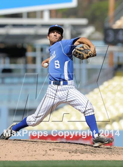 Thumbnail 3 in Bishop Amat vs. Palm Desert (CIF-SS D3 Final) photogallery.