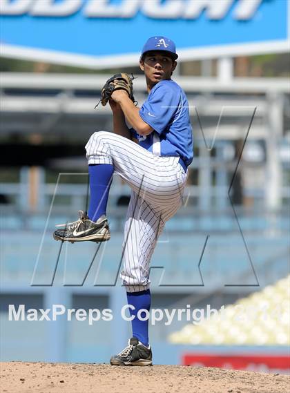 Thumbnail 2 in Bishop Amat vs. Palm Desert (CIF-SS D3 Final) photogallery.