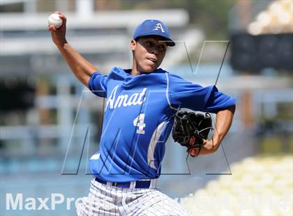Thumbnail 2 in Bishop Amat vs. Palm Desert (CIF-SS D3 Final) photogallery.