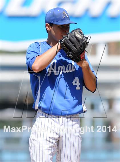 Thumbnail 3 in Bishop Amat vs. Palm Desert (CIF-SS D3 Final) photogallery.