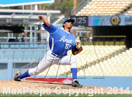 Thumbnail 2 in Bishop Amat vs. Palm Desert (CIF-SS D3 Final) photogallery.