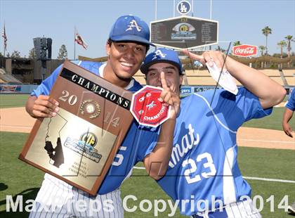 Thumbnail 1 in Bishop Amat vs. Palm Desert (CIF-SS D3 Final) photogallery.