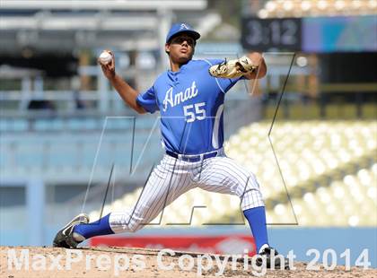 Thumbnail 1 in Bishop Amat vs. Palm Desert (CIF-SS D3 Final) photogallery.