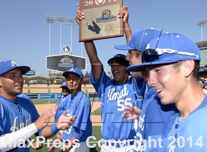 Thumbnail 3 in Bishop Amat vs. Palm Desert (CIF-SS D3 Final) photogallery.