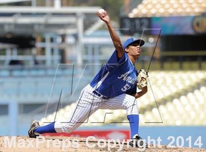 Thumbnail 2 in Bishop Amat vs. Palm Desert (CIF-SS D3 Final) photogallery.