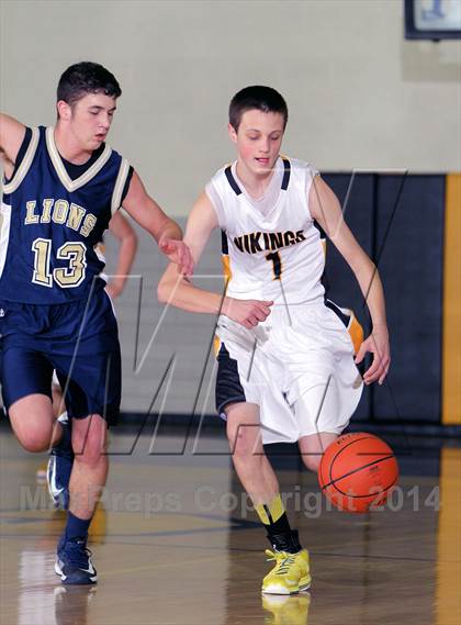 Thumbnail 1 in Clarion-Limestone vs Venango Catholic photogallery.