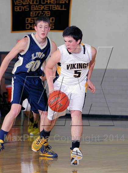 Thumbnail 1 in Clarion-Limestone vs Venango Catholic photogallery.