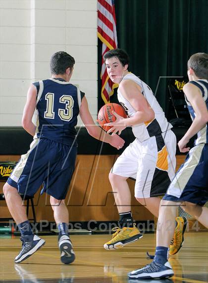 Thumbnail 2 in Clarion-Limestone vs Venango Catholic photogallery.
