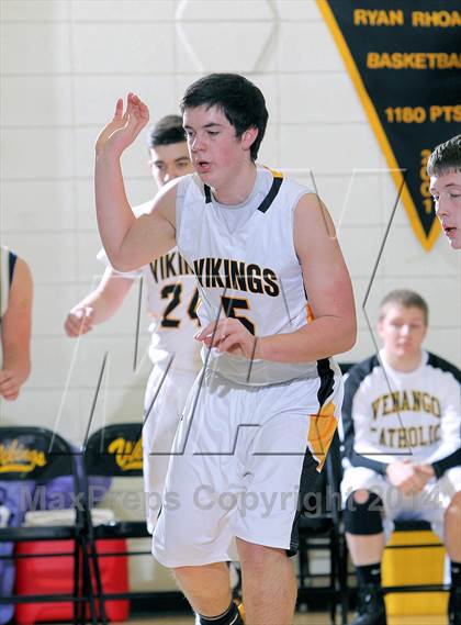 Thumbnail 2 in Clarion-Limestone vs Venango Catholic photogallery.