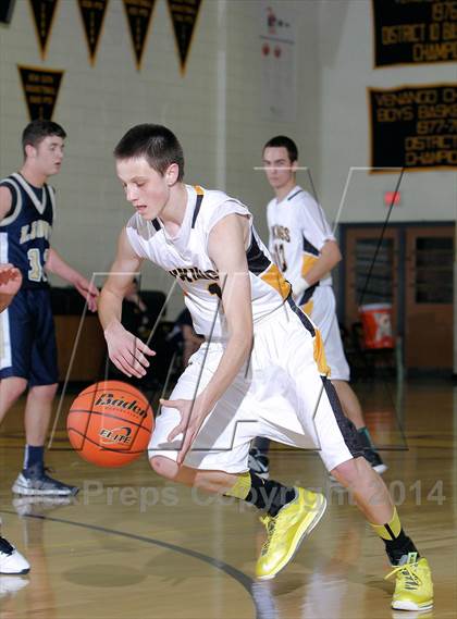 Thumbnail 3 in Clarion-Limestone vs Venango Catholic photogallery.