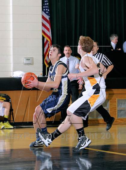 Thumbnail 1 in Clarion-Limestone vs Venango Catholic photogallery.
