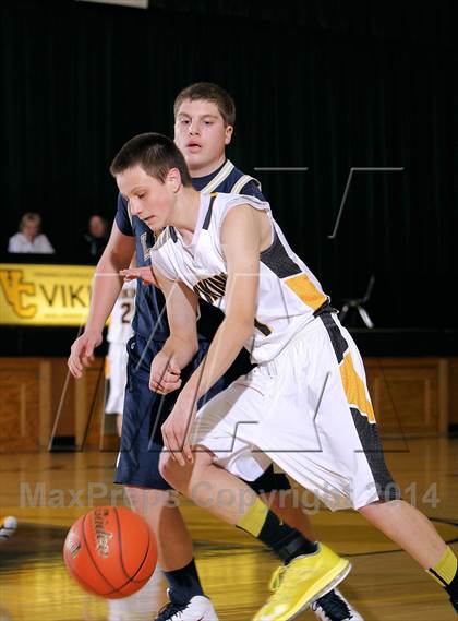 Thumbnail 1 in Clarion-Limestone vs Venango Catholic photogallery.