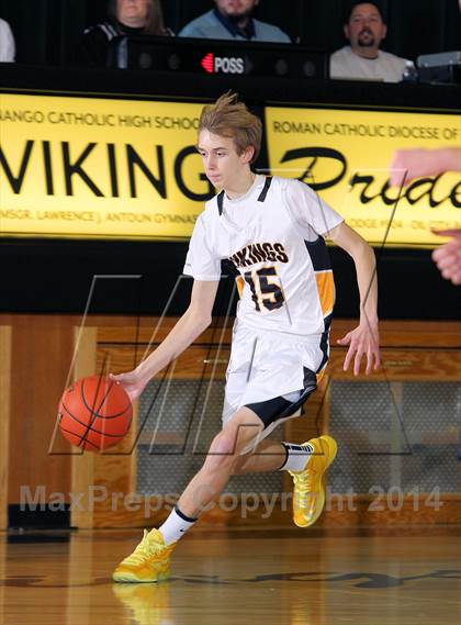 Thumbnail 3 in Clarion-Limestone vs Venango Catholic photogallery.