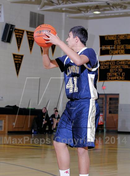 Thumbnail 1 in Clarion-Limestone vs Venango Catholic photogallery.