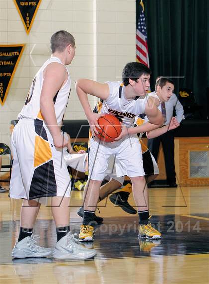 Thumbnail 1 in Clarion-Limestone vs Venango Catholic photogallery.
