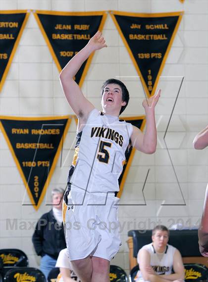 Thumbnail 1 in Clarion-Limestone vs Venango Catholic photogallery.