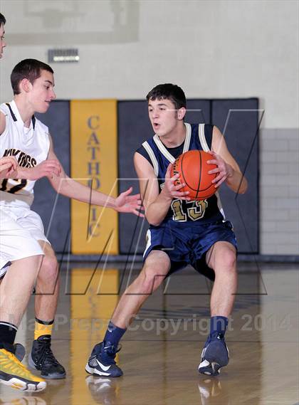 Thumbnail 1 in Clarion-Limestone vs Venango Catholic photogallery.