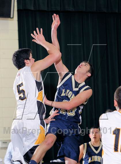Thumbnail 3 in Clarion-Limestone vs Venango Catholic photogallery.
