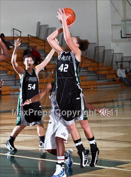 Thumbnail 2 in Kingwood Park vs.Madison [James] (McDonald's Texas Invitational) photogallery.