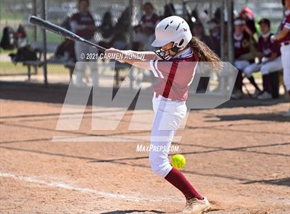 Thumbnail 3 in Cypress Woods vs Temple (NFCA Texas High School Leadoff Classic Tournament) photogallery.