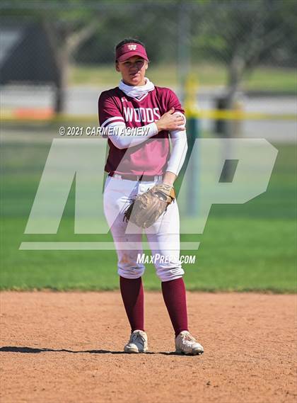 Thumbnail 2 in Cypress Woods vs Temple (NFCA Texas High School Leadoff Classic Tournament) photogallery.
