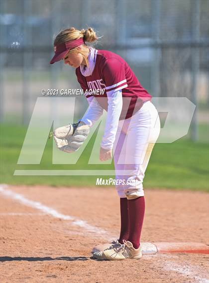 Thumbnail 1 in Cypress Woods vs Temple (NFCA Texas High School Leadoff Classic Tournament) photogallery.