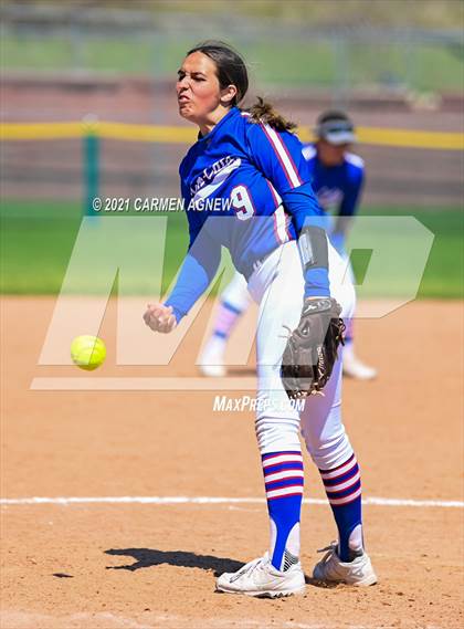 Thumbnail 1 in Cypress Woods vs Temple (NFCA Texas High School Leadoff Classic Tournament) photogallery.