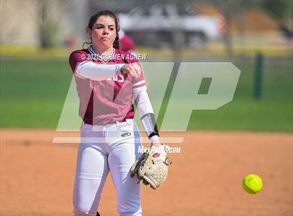 Thumbnail 2 in Cypress Woods vs Temple (NFCA Texas High School Leadoff Classic Tournament) photogallery.