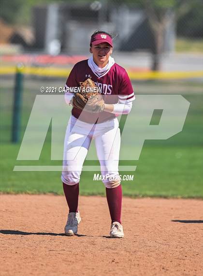 Thumbnail 3 in Cypress Woods vs Temple (NFCA Texas High School Leadoff Classic Tournament) photogallery.