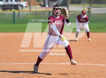 Thumbnail 1 in Cypress Woods vs Temple (NFCA Texas High School Leadoff Classic Tournament) photogallery.