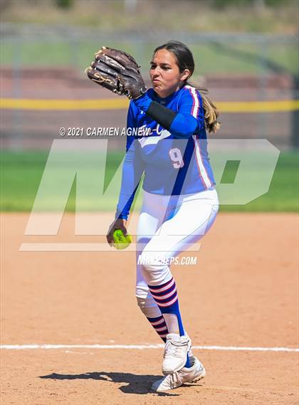 Thumbnail 3 in Cypress Woods vs Temple (NFCA Texas High School Leadoff Classic Tournament) photogallery.