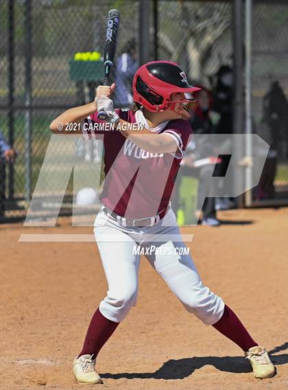 Thumbnail 3 in Cypress Woods vs Temple (NFCA Texas High School Leadoff Classic Tournament) photogallery.