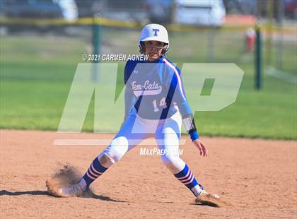 Thumbnail 2 in Cypress Woods vs Temple (NFCA Texas High School Leadoff Classic Tournament) photogallery.