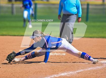 Thumbnail 3 in Cypress Woods vs Temple (NFCA Texas High School Leadoff Classic Tournament) photogallery.