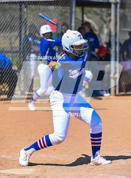 Thumbnail 3 in Cypress Woods vs Temple (NFCA Texas High School Leadoff Classic Tournament) photogallery.