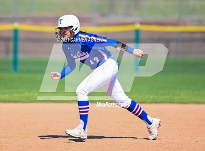 Thumbnail 3 in Cypress Woods vs Temple (NFCA Texas High School Leadoff Classic Tournament) photogallery.