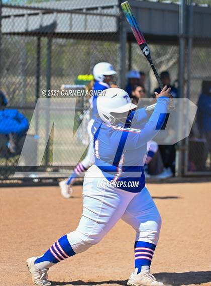 Thumbnail 3 in Cypress Woods vs Temple (NFCA Texas High School Leadoff Classic Tournament) photogallery.