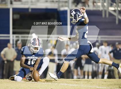 Thumbnail 2 in Marietta High School vs. North Paulding High School @ Marietta photogallery.