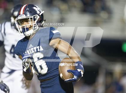 Thumbnail 3 in Marietta High School vs. North Paulding High School @ Marietta photogallery.