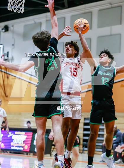 Thumbnail 2 in Crossroads vs Eagle Rock (2023 SoCal Christmas Classic) photogallery.