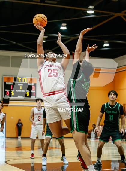 Thumbnail 2 in Crossroads vs Eagle Rock (2023 SoCal Christmas Classic) photogallery.