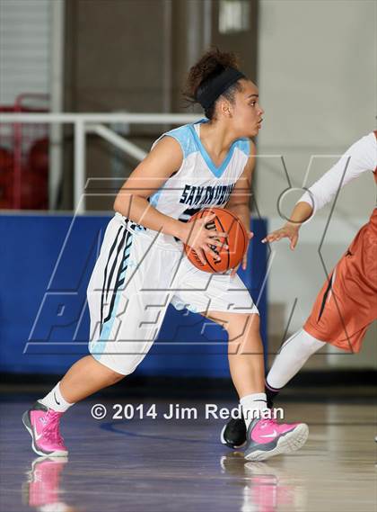 Thumbnail 2 in Dobie [J. Frank] vs. Sam Rayburn (McDonald's Texas Invitational) photogallery.